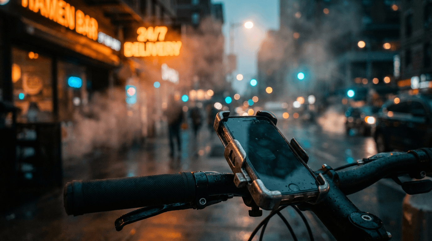 Elo Xpress driver preparing a delivery in Columbia